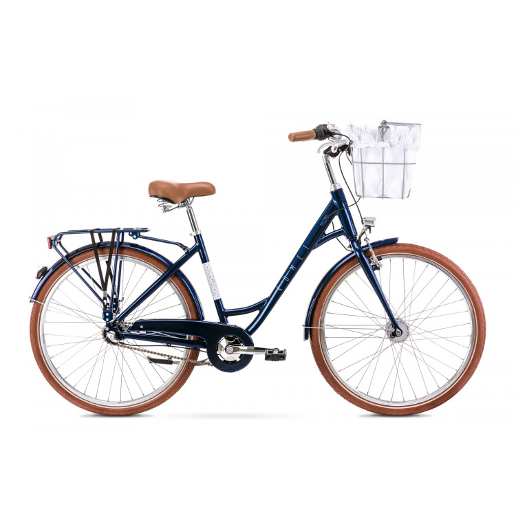 Mestský bicykel ROMET POP ART CLASSIC M námornícka modrá